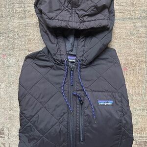 Patagonia Men’s Diamond Quilted Hoody Jacket size M
